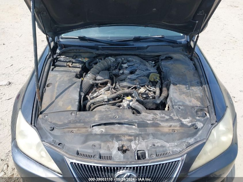 2007 Lexus Is 250 VIN: JTHBK262472042546 Lot: 39503110