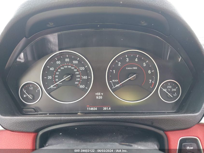 2014 BMW 428I VIN: WBA3N7C52EK220604 Lot: 39503122