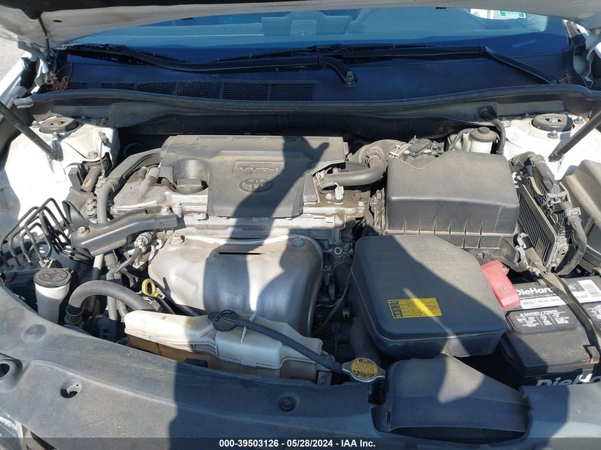 2012 Toyota Camry Se/Le/Xle VIN: 4T1BF1FK0CU165416 Lot: 39503126