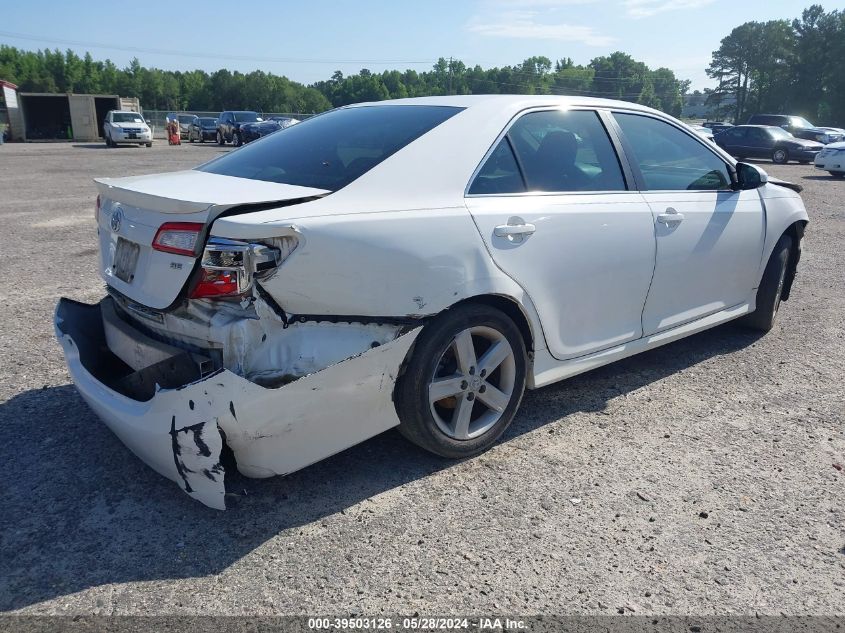 2012 Toyota Camry Se/Le/Xle VIN: 4T1BF1FK0CU165416 Lot: 39503126