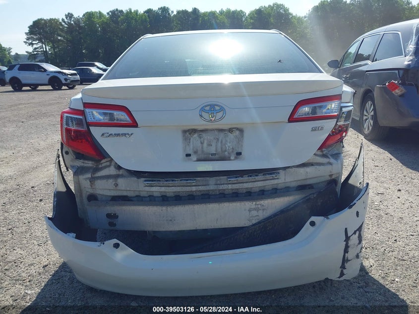 2012 Toyota Camry Se/Le/Xle VIN: 4T1BF1FK0CU165416 Lot: 39503126