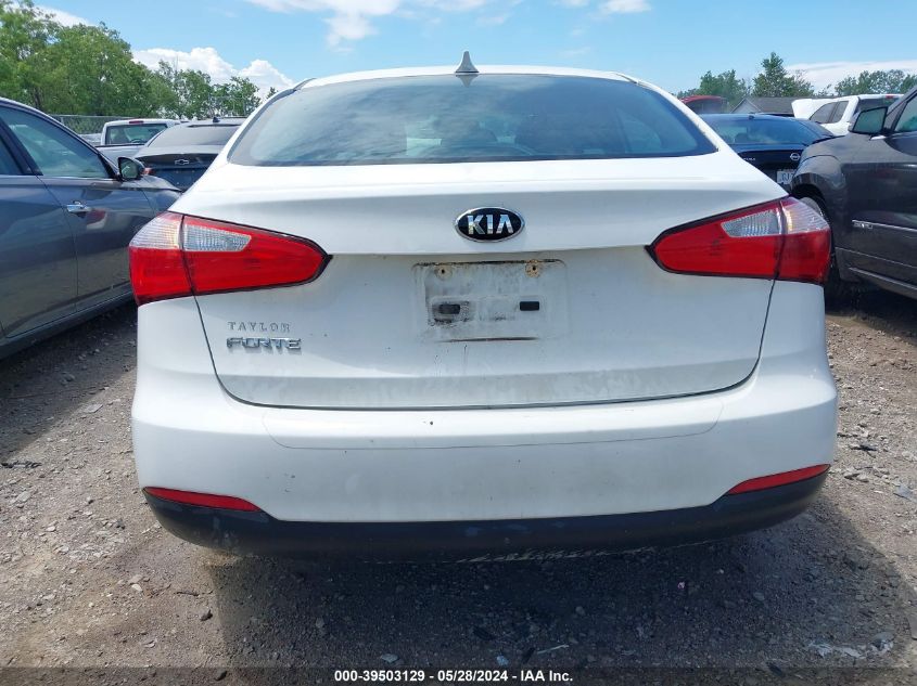 2016 Kia Forte Lx VIN: KNAFK4A61G5495608 Lot: 39503129