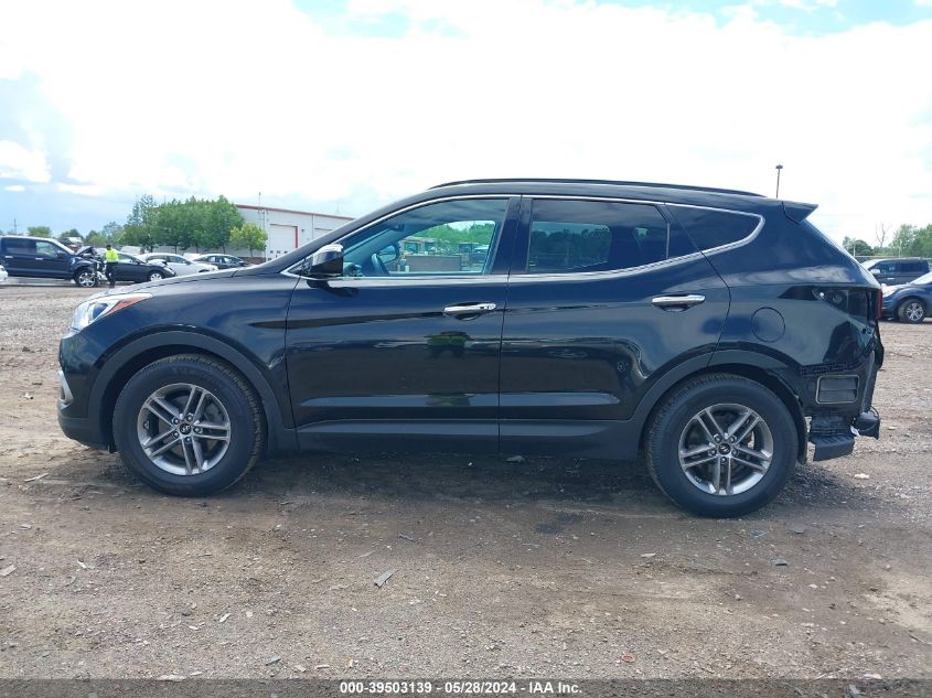 2018 Hyundai Santa Fe Sport 2.4L VIN: 5NMZUDLB0JH074875 Lot: 39503139