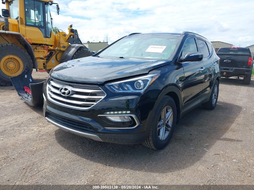 5NMZUDLB0JH074875 2018 Hyundai Santa Fe Sport 2.4L