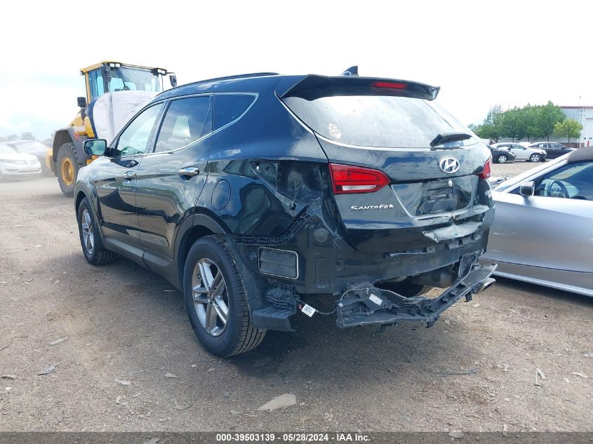 5NMZUDLB0JH074875 2018 Hyundai Santa Fe Sport 2.4L