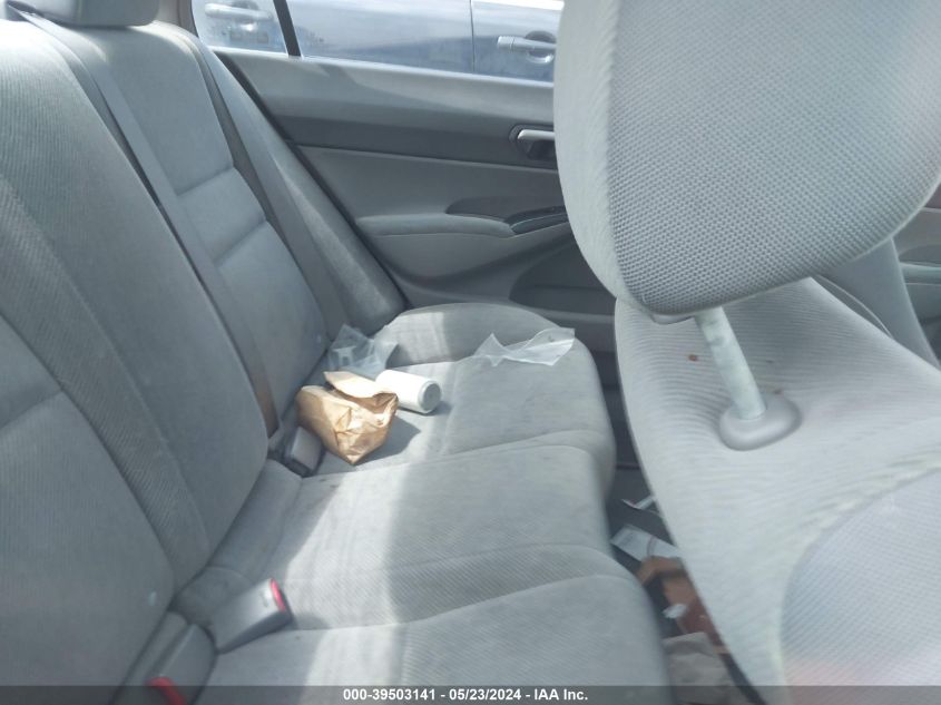 2009 Honda Civic Lx VIN: 2HGFA16549H305186 Lot: 39503141