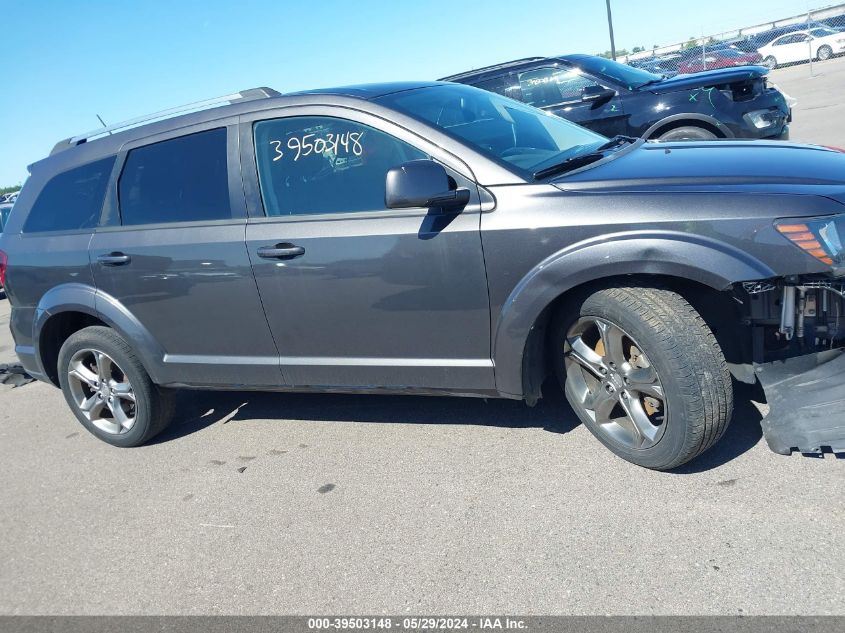 2016 Dodge Journey Crossroad VIN: 3C4PDCGBXGT235272 Lot: 39503148