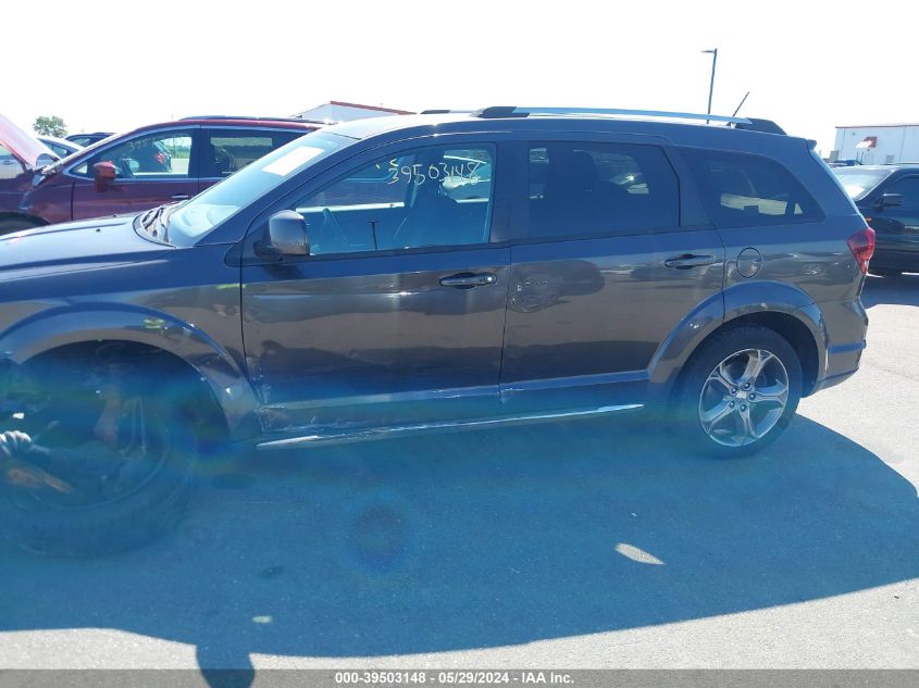 2016 Dodge Journey Crossroad VIN: 3C4PDCGBXGT235272 Lot: 39503148
