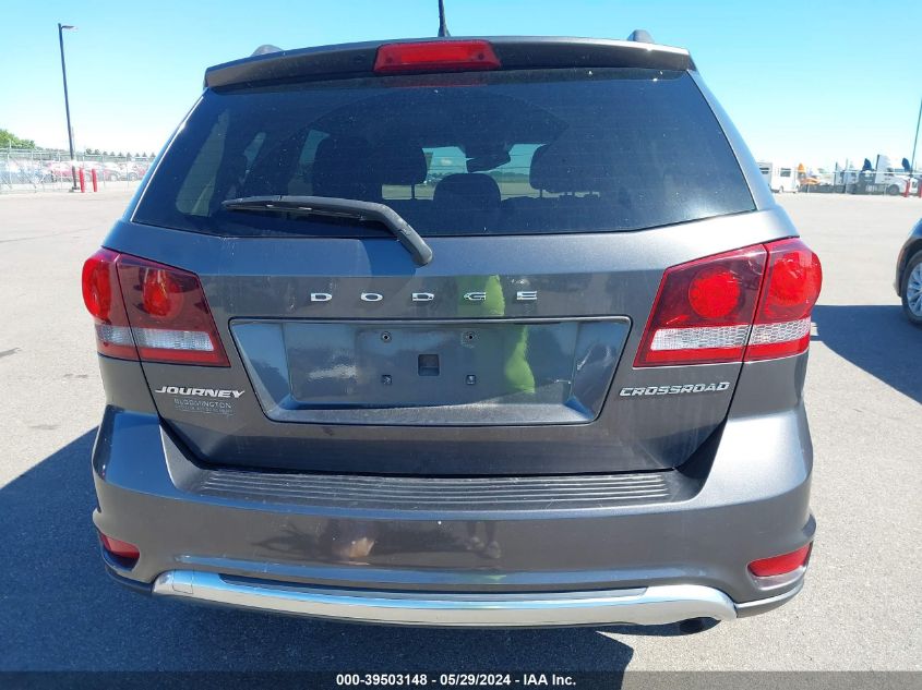 2016 Dodge Journey Crossroad VIN: 3C4PDCGBXGT235272 Lot: 39503148