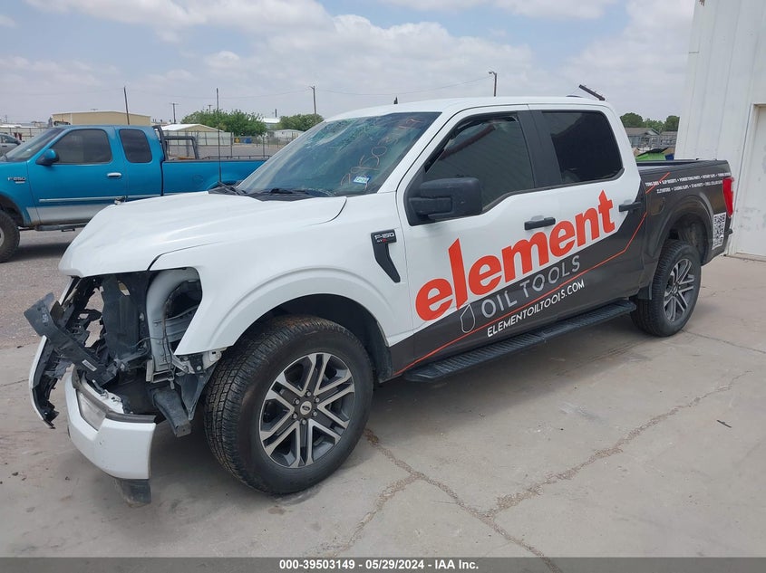 VIN 1FTEW1CP2MFC29530 2021 FORD F-150 XL