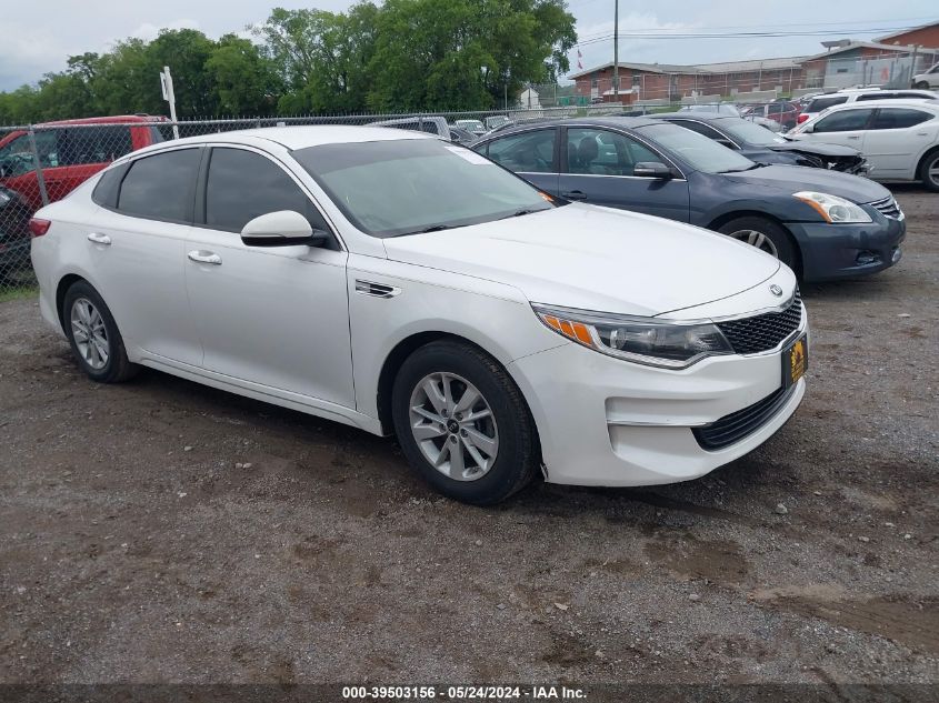 2016 Kia Optima Lx VIN: KNAGT4L34G5098687 Lot: 39503156