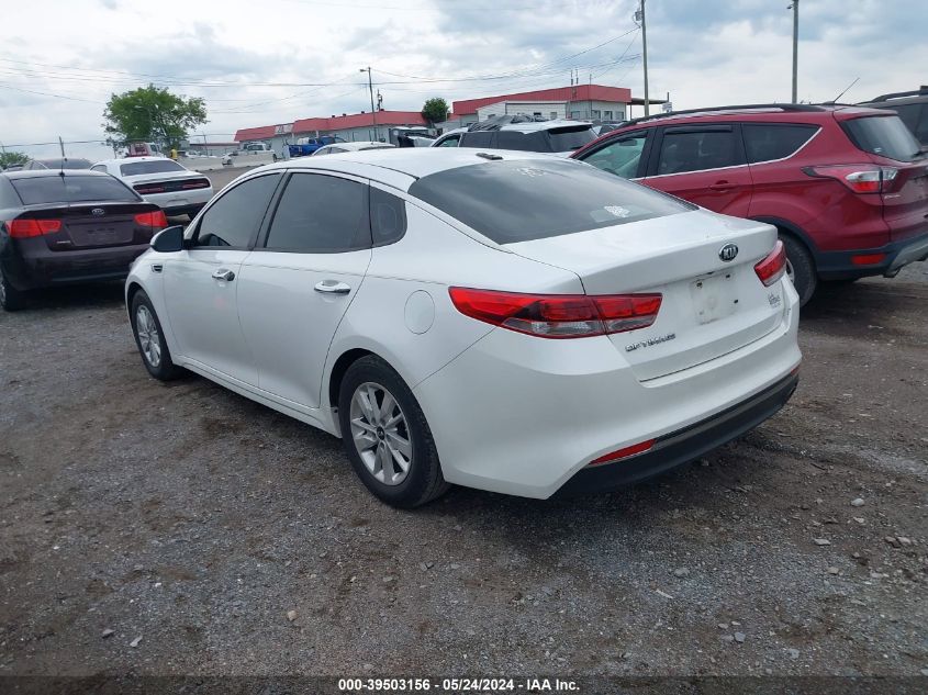 2016 Kia Optima Lx VIN: KNAGT4L34G5098687 Lot: 39503156