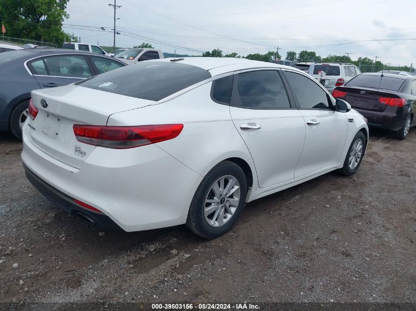 2016 Kia Optima Lx VIN: KNAGT4L34G5098687 Lot: 39503156