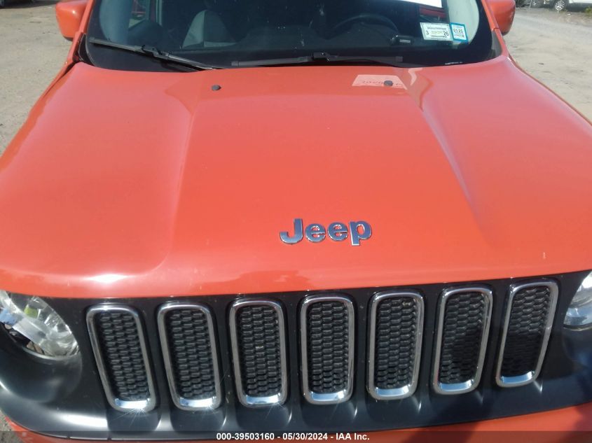 2015 Jeep Renegade Latitude VIN: ZACCJBBT1FPC31120 Lot: 39503160