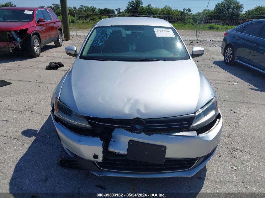 2013 Volkswagen Jetta 2.5L Se VIN: 3VWDP7AJ9DM396233 Lot: 39503162