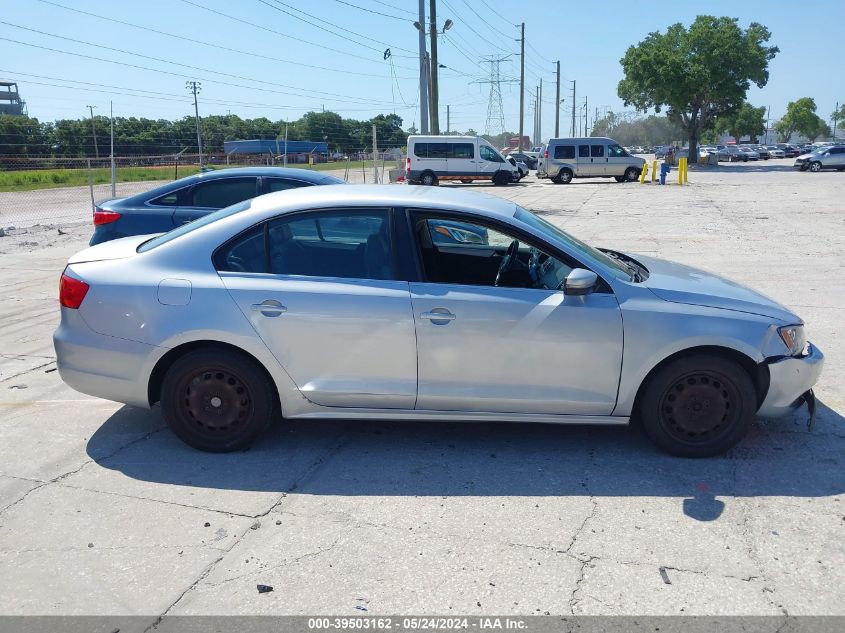 2013 Volkswagen Jetta 2.5L Se VIN: 3VWDP7AJ9DM396233 Lot: 39503162