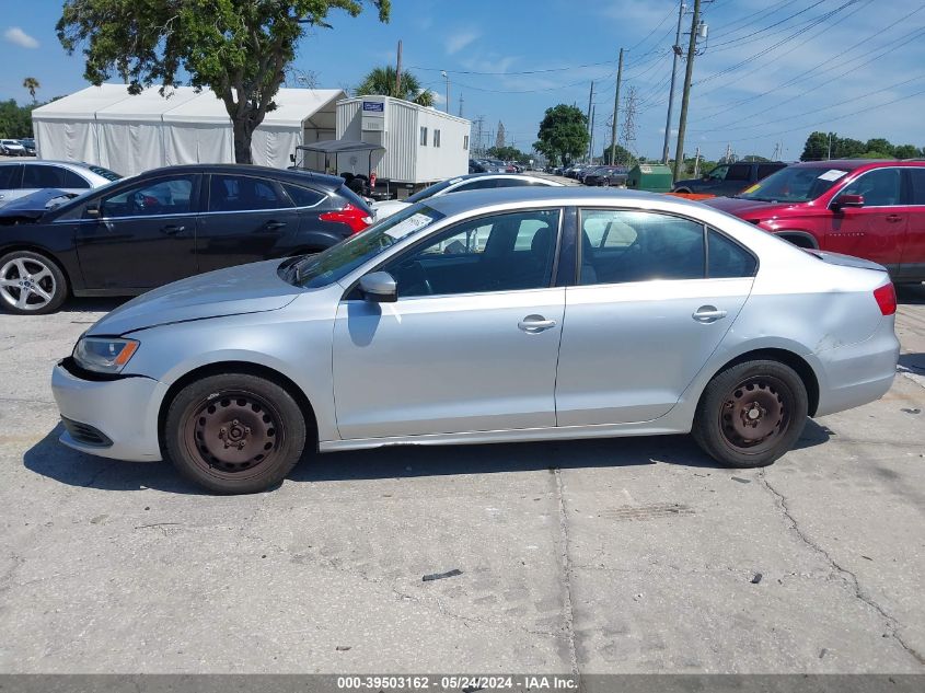 2013 Volkswagen Jetta 2.5L Se VIN: 3VWDP7AJ9DM396233 Lot: 39503162