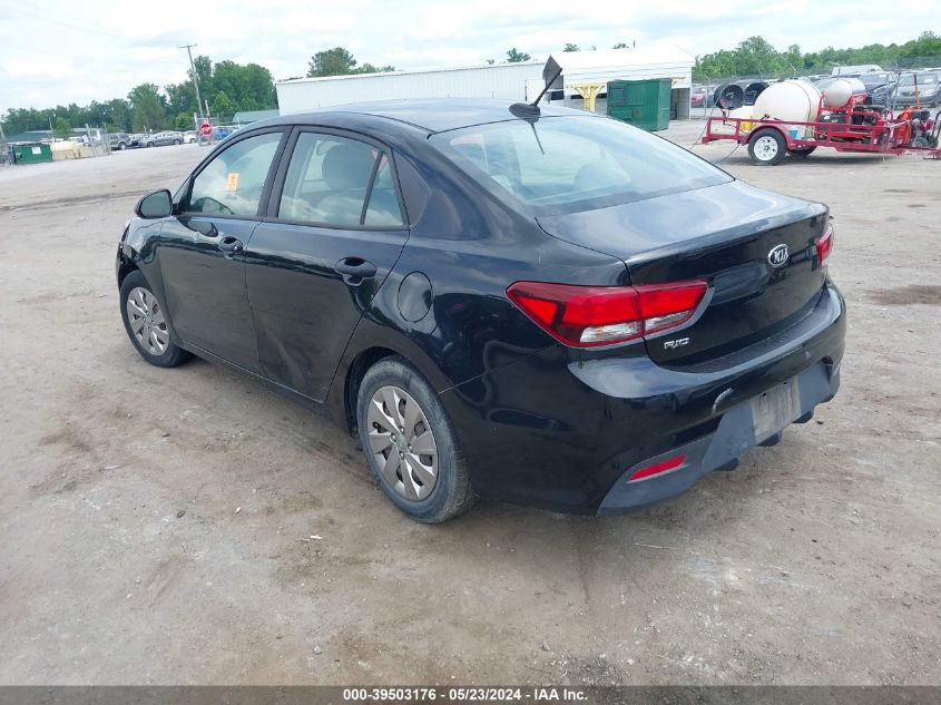 3KPA24AB6JE060993 | 2018 KIA RIO