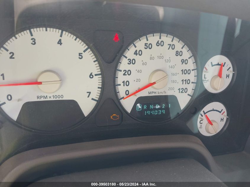 2006 Dodge Ram 1500 Slt VIN: 3D7KS19D96G146583 Lot: 39503180