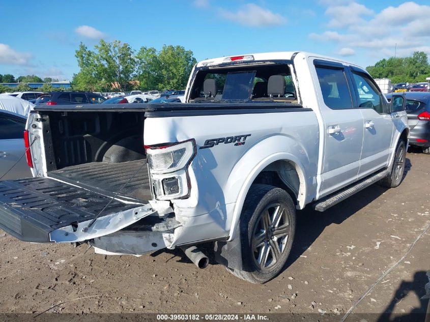 2018 Ford F-150 Xlt VIN: 1FTEW1E54JFE08644 Lot: 39503182