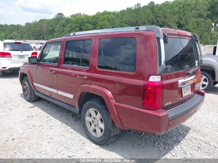 2007 Jeep Commander Limited VIN: 1J8HH58P67C673502 Lot: 39503215