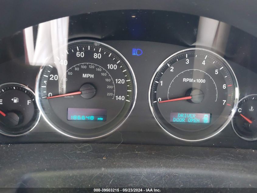 2007 Jeep Commander Limited VIN: 1J8HH58P67C673502 Lot: 39503215