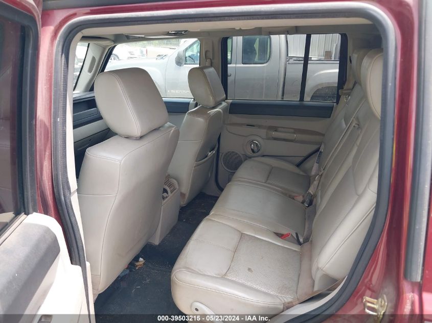 2007 Jeep Commander Limited VIN: 1J8HH58P67C673502 Lot: 39503215