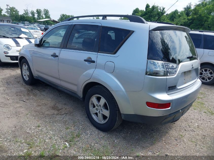 2007 Mitsubishi Outlander Es/Ls VIN: JA4MS31X87Z010347 Lot: 39503218