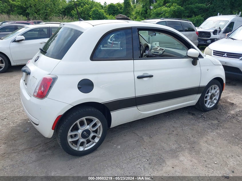 2015 Fiat 500 Pop VIN: 3C3CFFAR8FT598611 Lot: 39503219