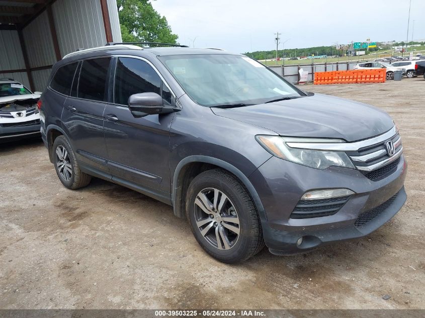 2018 Honda Pilot Ex-L VIN: 5FNYF5H53JB000477 Lot: 39503225