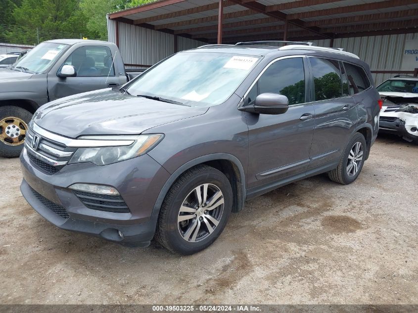 2018 Honda Pilot Ex-L VIN: 5FNYF5H53JB000477 Lot: 39503225