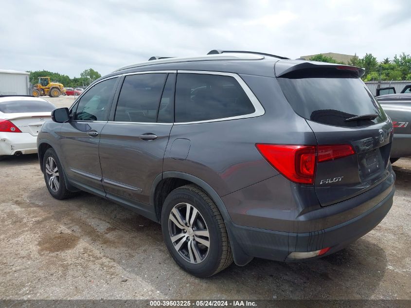 2018 Honda Pilot Ex-L VIN: 5FNYF5H53JB000477 Lot: 39503225