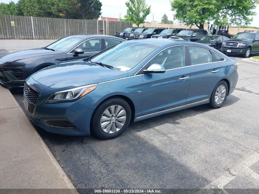 2016 Hyundai Sonata Hybrid Se VIN: KMHE24L17GA036439 Lot: 39503235