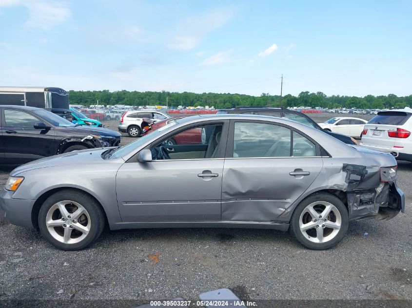 2007 Hyundai Sonata Gls VIN: 5NPET46C87H244627 Lot: 39503237