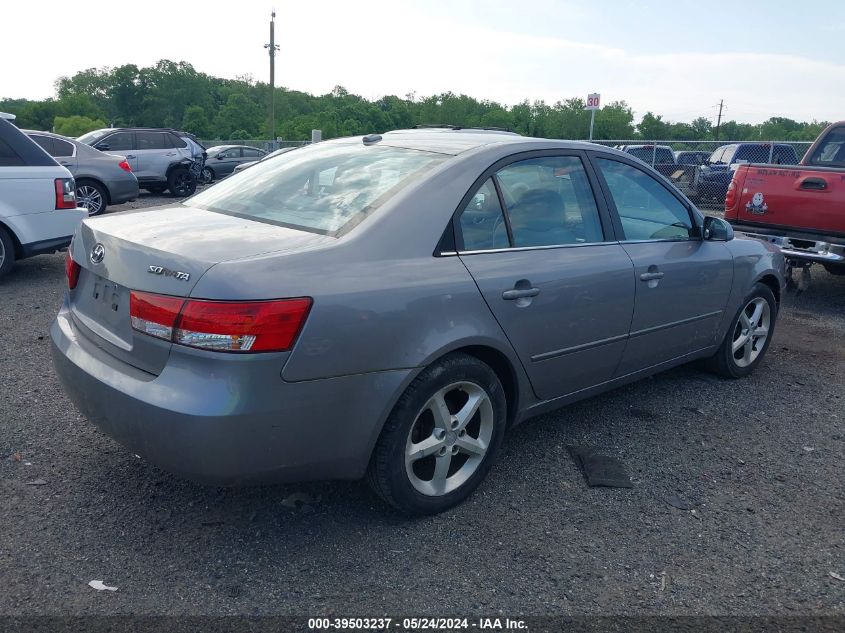 2007 Hyundai Sonata Gls VIN: 5NPET46C87H244627 Lot: 39503237