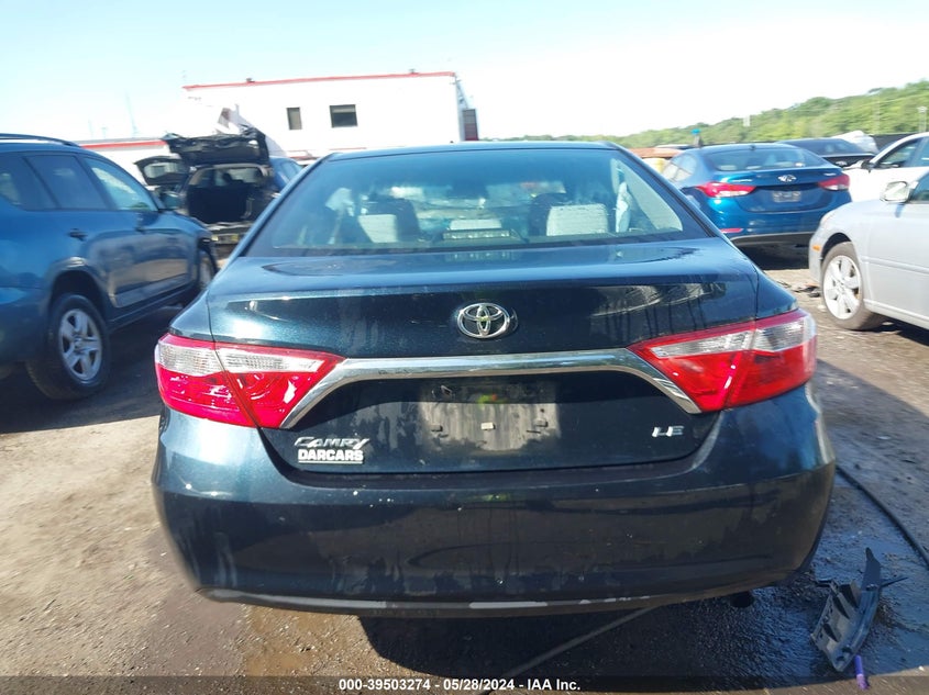 2016 Toyota Camry Le VIN: 4T4BF1FK0GR535548 Lot: 39503274
