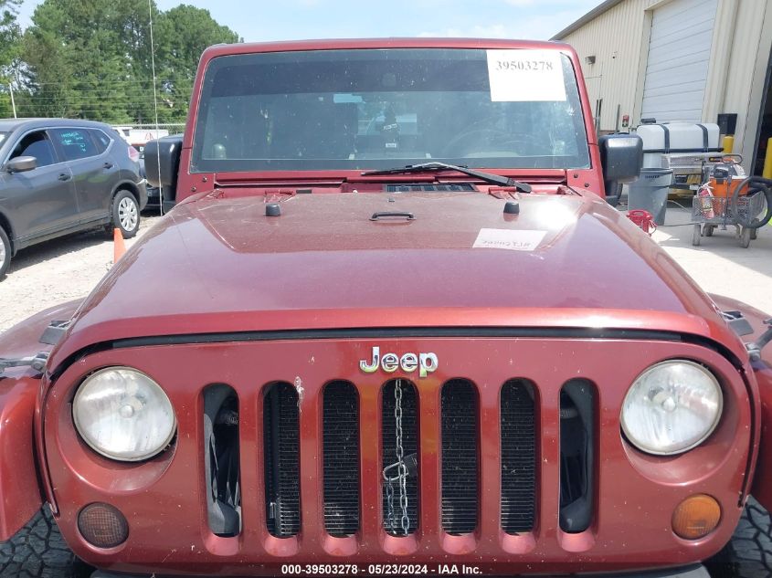 2007 Jeep Wrangler Sahara VIN: 1J8FA54197L200075 Lot: 39503278