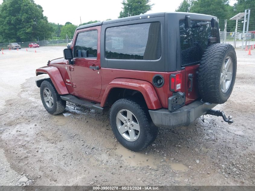 2007 Jeep Wrangler Sahara VIN: 1J8FA54197L200075 Lot: 39503278