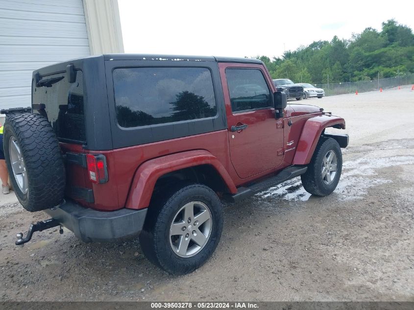 2007 Jeep Wrangler Sahara VIN: 1J8FA54197L200075 Lot: 39503278