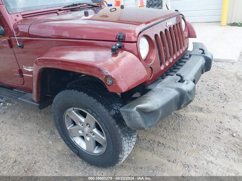 2007 Jeep Wrangler Sahara VIN: 1J8FA54197L200075 Lot: 39503278