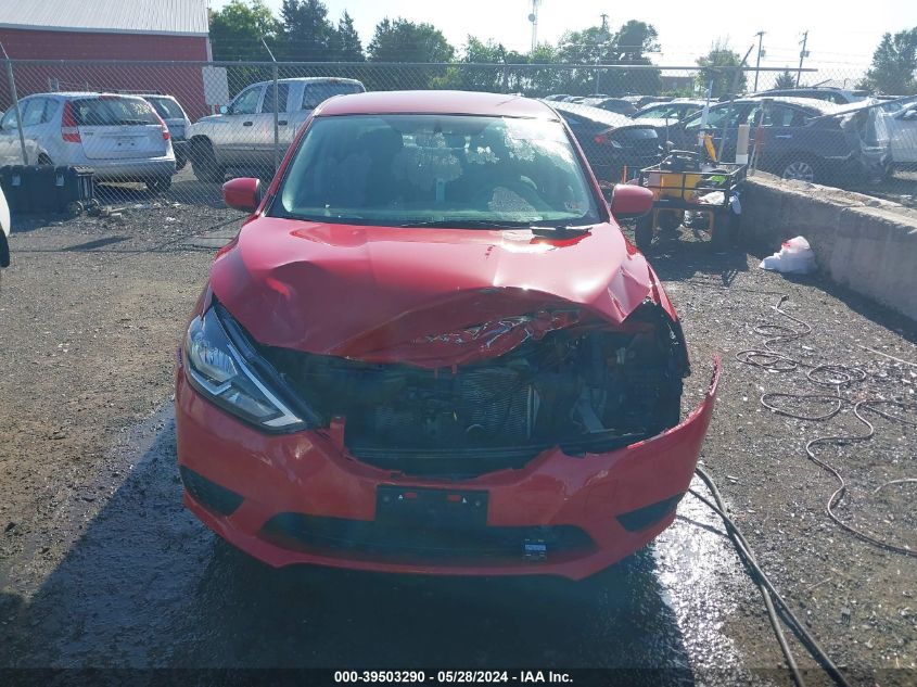 2019 Nissan Sentra Sv VIN: 3N1AB7AP5KY275474 Lot: 39503290