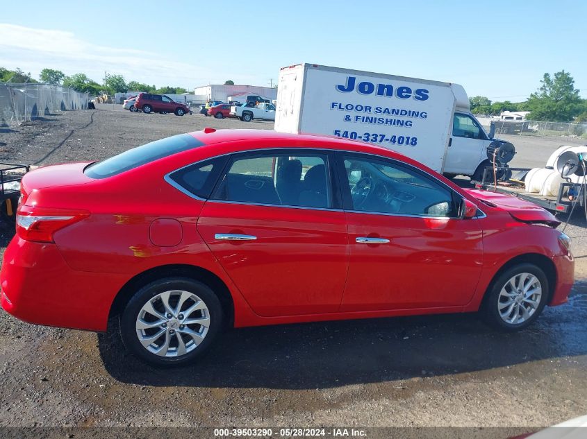 2019 Nissan Sentra Sv VIN: 3N1AB7AP5KY275474 Lot: 39503290