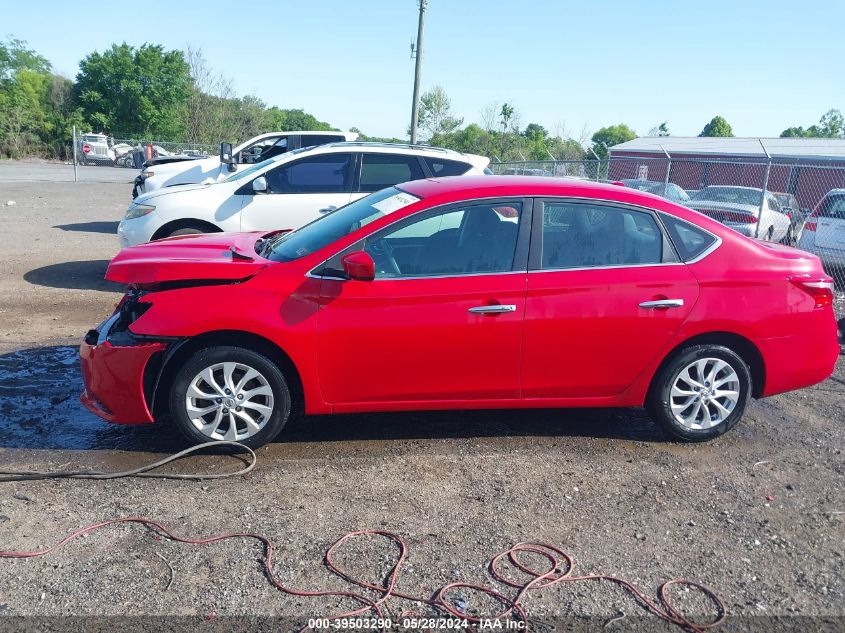 2019 Nissan Sentra Sv VIN: 3N1AB7AP5KY275474 Lot: 39503290