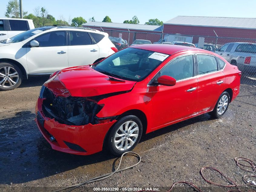 2019 Nissan Sentra Sv VIN: 3N1AB7AP5KY275474 Lot: 39503290