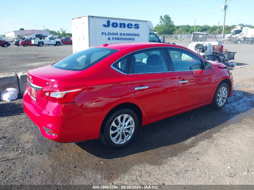 2019 Nissan Sentra Sv VIN: 3N1AB7AP5KY275474 Lot: 39503290