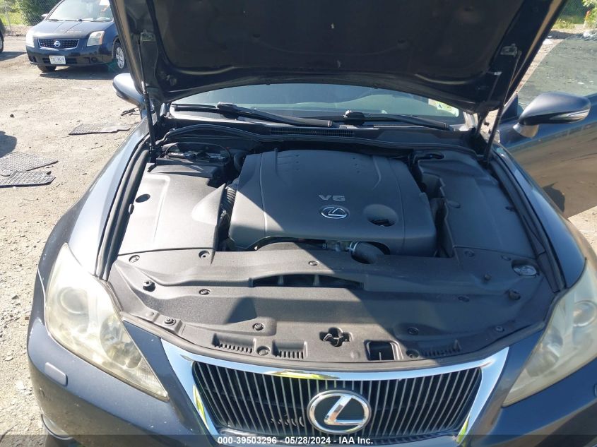 2010 Lexus Is 250C VIN: JTHFF2C28A2507282 Lot: 39503296