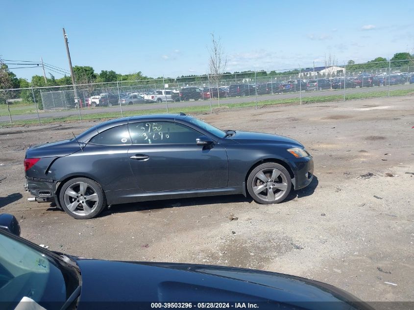 2010 Lexus Is 250C VIN: JTHFF2C28A2507282 Lot: 39503296
