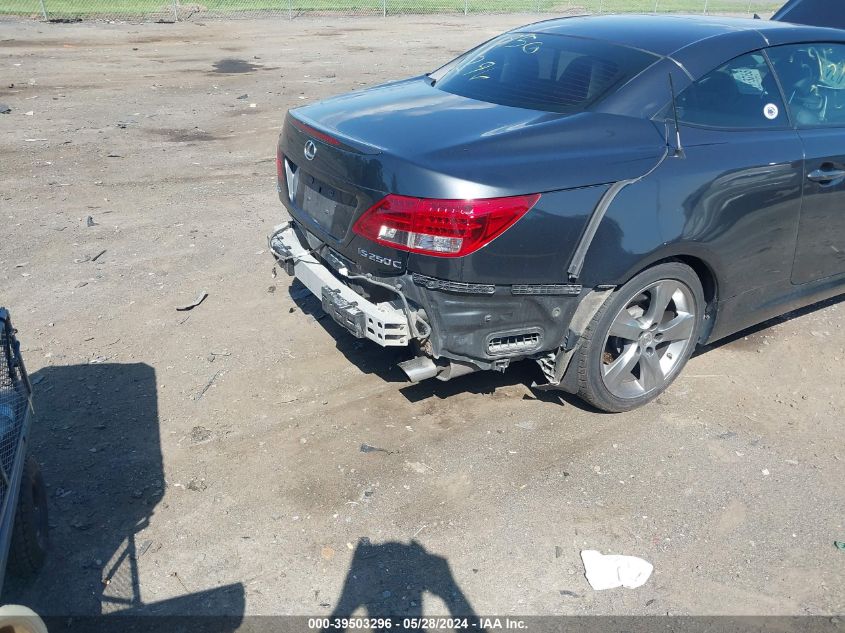2010 Lexus Is 250C VIN: JTHFF2C28A2507282 Lot: 39503296