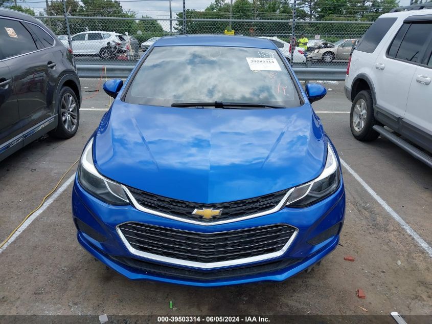 2018 Chevrolet Cruze Lt Auto VIN: 1G1BE5SM1J7205951 Lot: 39503314