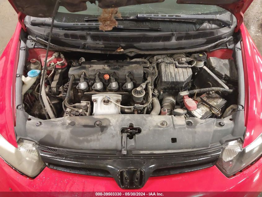 2008 Honda Civic Ex-L VIN: 2HGFG12948H562175 Lot: 39503330